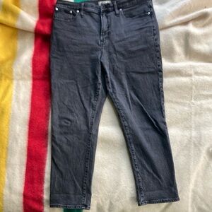Madewell perfect vintage jeans gray size 31